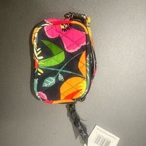 Vera Bradley Pink and Orange wallet with Floral Design